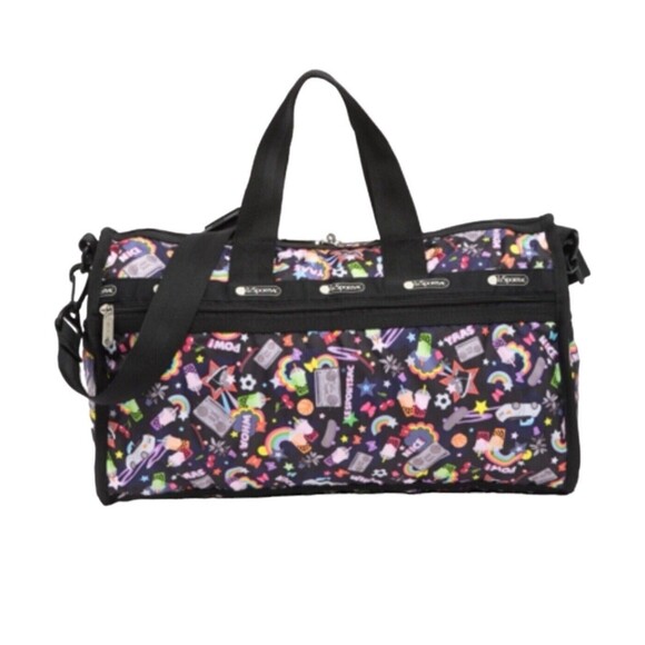 Handbags - LeSportSac Candice Classic Weekend Duffle Bag In YAAS 214 Print New